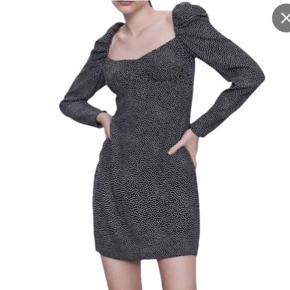 Zara Polka Dot Mini Dress